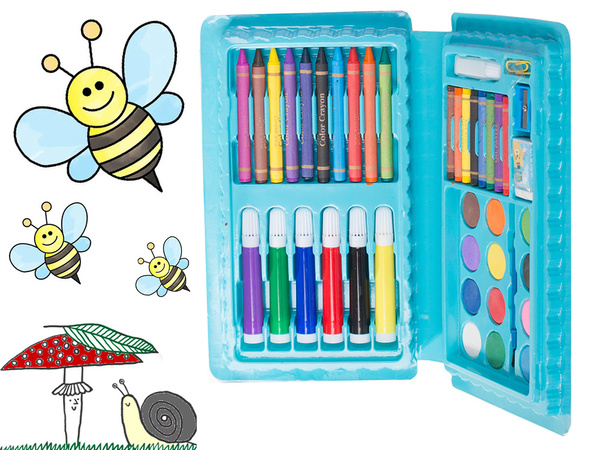 Set de artist pentru pictură în cutie 42 buc