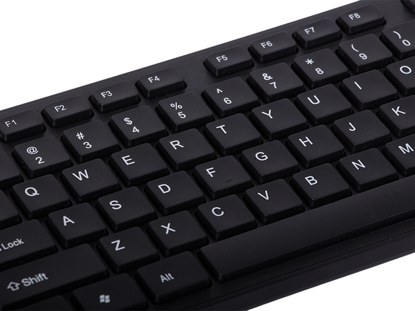 Klaviatūros ir pelės belaidės pelės rinkinys tylus skaitmeninis usb