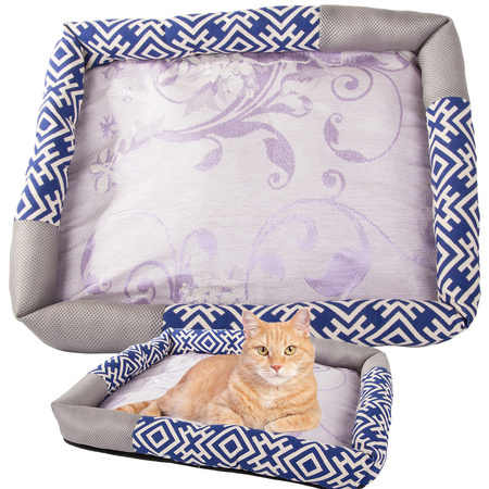 Lit pour chat tapis de couchage griffoir parc pour chat m