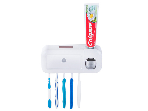Cepillo de dientes organizador dispensador esterilizador uv