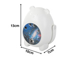 Projector bear night light led laser projector universal remote control