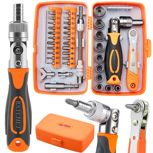 Torx tools rinkinys torx kištukiniai veržliarakčiai 5-14 mm 38 elementai