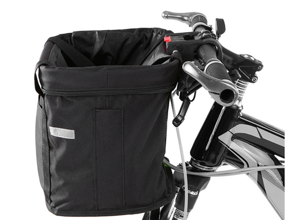 Liels velosipēda grozs metāla velosipēda grozs klikšķis uz stūres ietilpīgs