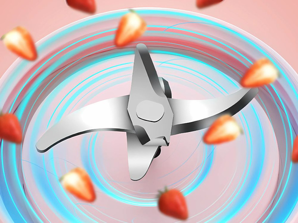 Bezvadu USB glāzes blenderis, smūtiju mikseris, mini blenderis, 150 W