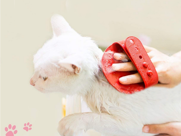 Cepillo para peinar pelo de perro peine masajeador suave para gatos