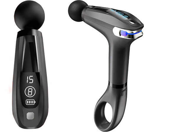 Back massage gun body leg massager strong massage gun 4 tips