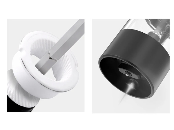 Электрическая мясорубка для соли и перца с регулируемой крупностью