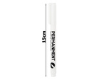 Permanent marker white for glass tyres steel