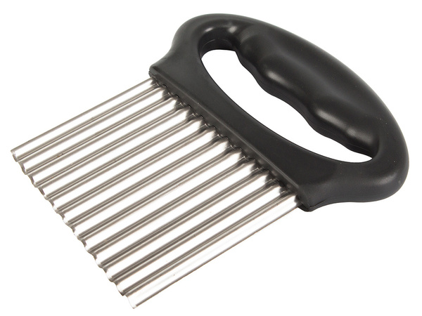 Cuchillo ondulado para chips cortador de verduras