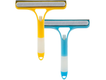 Raclette lave-vitre avec brosse laveuse spray cabine
