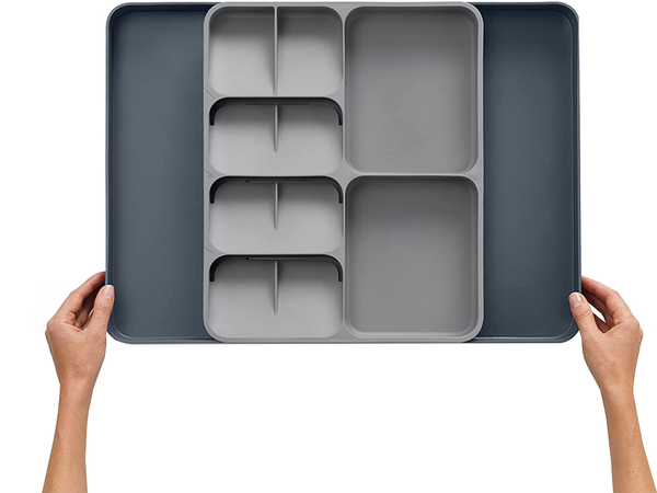 Kitchen organiser for cutlery drawer container
