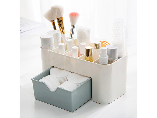 Sicriu cosmetice organizator bijuterii sertar perie titular