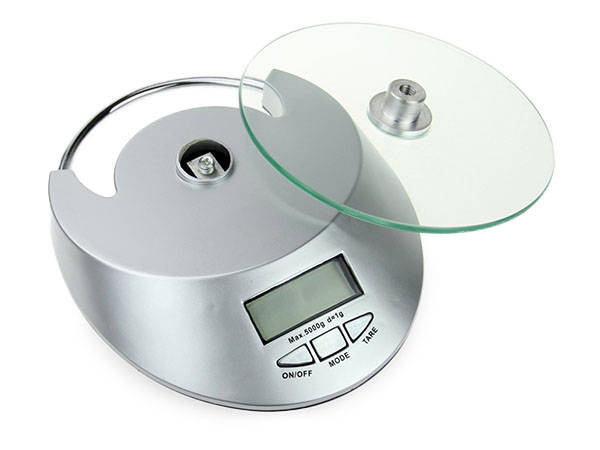 Elektroniline klaasiküühel 5kg / 1g keller