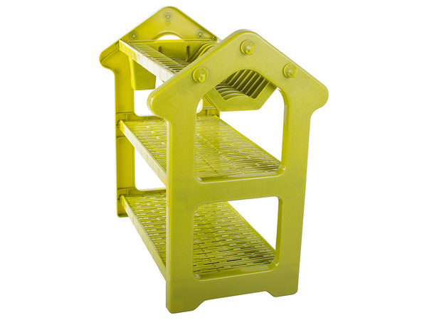 Dish drying rack drainer 3 tiers large