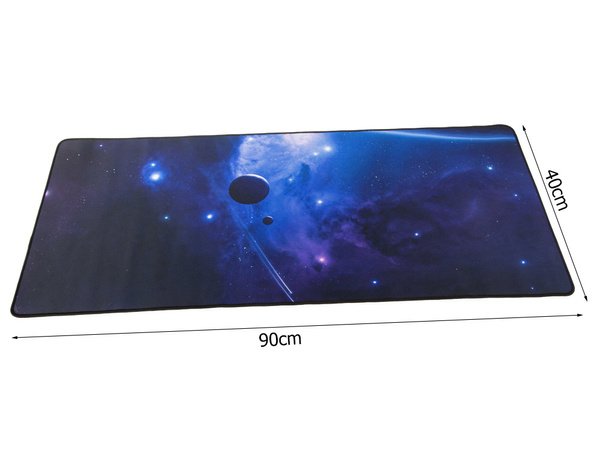 Large office mousepad cosmos stars in the world 90x40