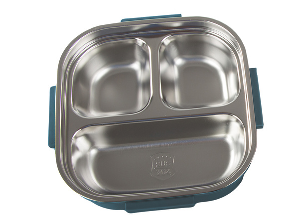 Cutie pentru micul dejun cu compartimente container pentru tăișuri microwaveable lunchbox 1000ml