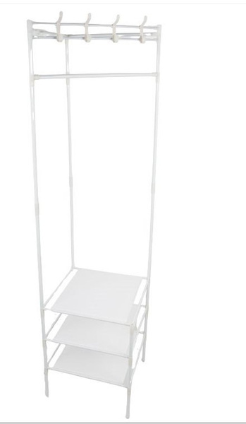 PORTE-MANTEAU D’ANGLE BLANC (20)