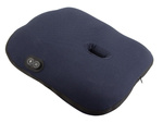 Coussin chauffant pour siège avec vibrations et massage pour fauteuil ou chaise