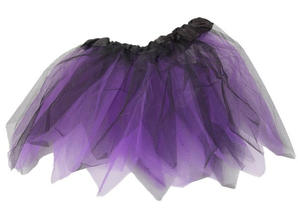 Halloween dress-up costum fusta liliac bentiță negru și violet