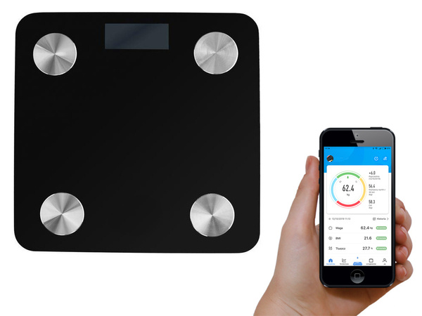 Fürdőszoba analitikai mérleg okos android ios appication precizitás bluetooth