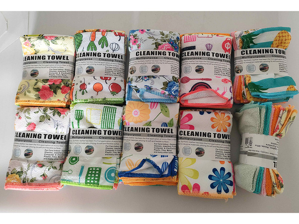 Cârpe din microfibră set 6 cârpe de curățat set de curățat