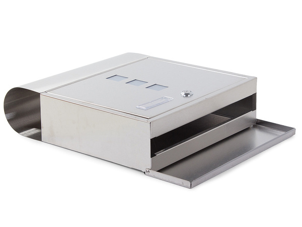 Poštni nabiralnik za časopisno pošto z jekleno cevjo