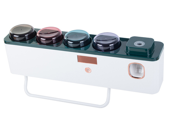 Organizator periuță de dinți cupe dispenser pastă de dinți uv