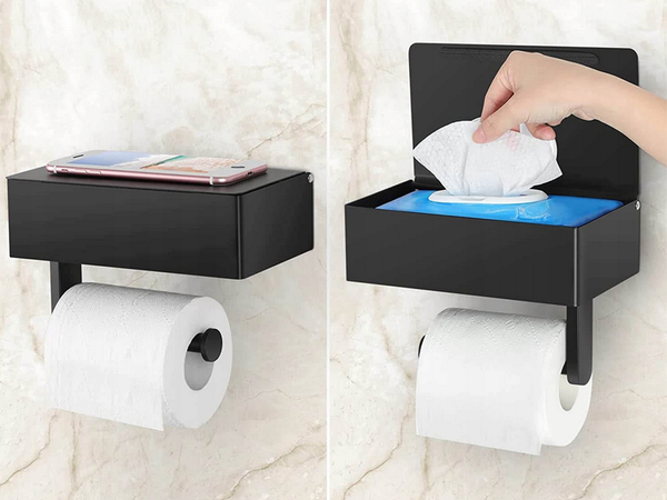 Suport hârtie igienică loft raft wc loft oțel