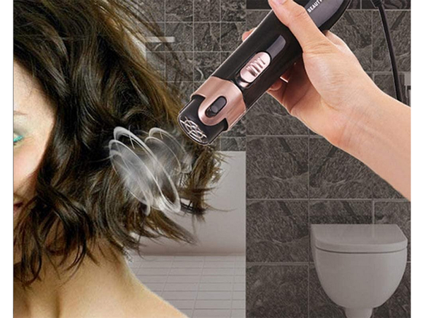 Matu žāvētājs curling gludeklis suku komplekts 4in1