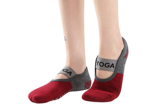 Non-slip yoga meditation cotton breathable socks 36-40