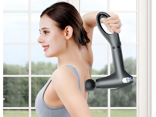 Back massage gun body leg massager strong massage gun 4 tips