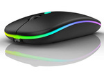 Slim 2.4 ghz bluetooth control optical mouse für pc laptops