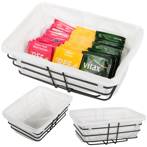 Loft metall drahtkorb für küche für obst brot mit futter