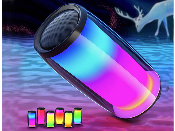 Haut-parleur sans fil bluetooth boombox portable usb radio fm aux