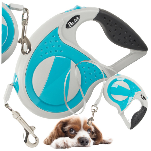 Avtomatski povodec 5m močan za psa do 20kg s ključavnico močan dolg