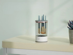 Washing stand for cleaning, washing and drying brushes and cosmetic sponges usb