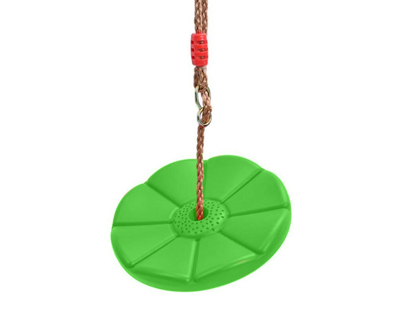 Garden swing for children flower seat with rope for tree