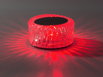 Kristall tischlampe led rgb usb fernbedienung