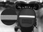 Bicicletă pannier sub șa caz sac impermeabil
