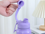 Termos bidon termikus mug 700 ml űrtartalmú, fogantyúval, meleg és hideg italokhoz