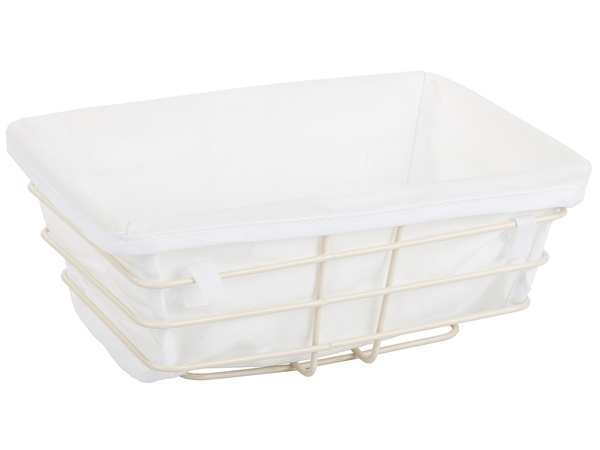 Loft metall drahtkorb für küche für obst brot mit futter