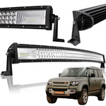 PROJECTEUR DE TRAVAIL 130 CM 192+42 LED BAR HALOGEN 675W 12V 24V REFLECTOR