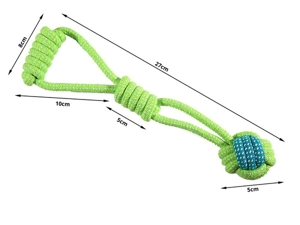 Koera mänguasi närida köis tugev pikk
