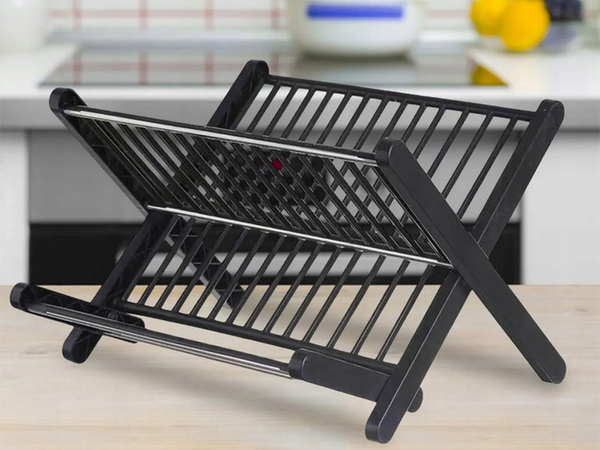 Double-deck drainer tray folding tray standing large