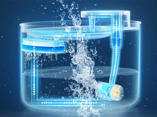 Abreuvoir automatique pour chat fontaine d'eau pour chien filtres bol d'eau