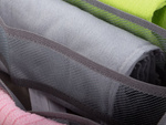 Organisateur de soutien-gorge 6 compartiments pour tiroir de penderie gris