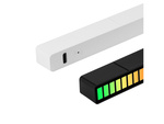 Usb led sound response multicolore neon strip rgb led blinking battery