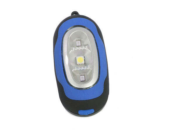 Mini lanterna inel cheie 3 led magnet rucsac