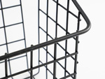 Cesto organizador metálico colgado de la puerta estante colgante de cocina