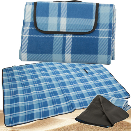 Vandeniui atsparus plain plain picnic blokas didelis su izoliacija xxl 150x200cm